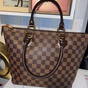 Louis Vuitton Damier Ebene Saleya PM Handbag 👜